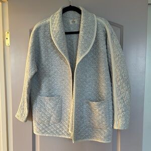 Marine Layer Gray Coatigan with Shawl Collar